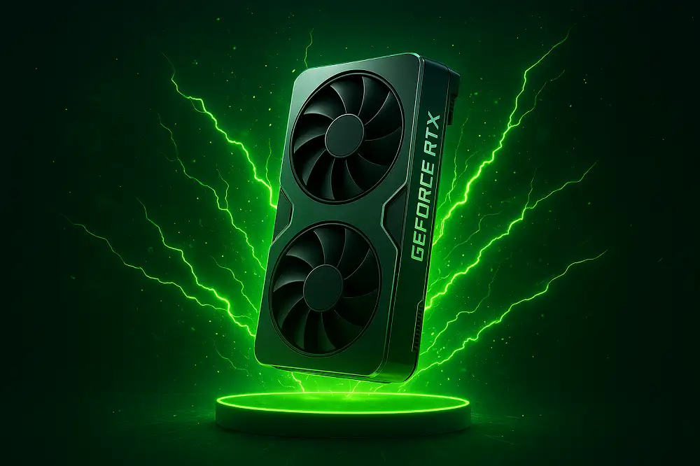 Comparing Nvidias 50-series graphics cards with previous generations
